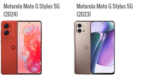 Las principales diferencias entre el Moto G Stylus 5G (2024) y Moto G Stylus 5G (2023)