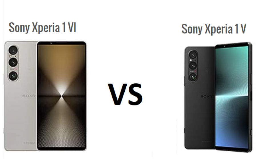 Principales différences entre le Sony Xperia 1 VI et le Sony Xperia 1 V