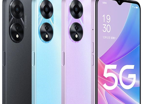 Oppo A58x colors pictures