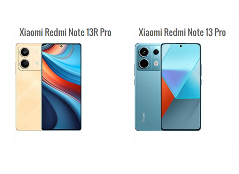 الاختلافات الرئيسية بين Xiaomi Redmi Note 13R Pro وXiaomi Redmi Note 13 Pro
