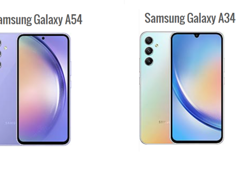 Key differences between Samsung Galaxy A54 and Samsung Galaxy A34