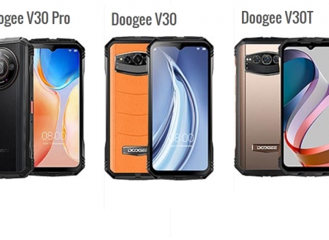 الاختلافات الرئيسية بين Doogee V30 Pro وDoogee V30 وDoogee V30T